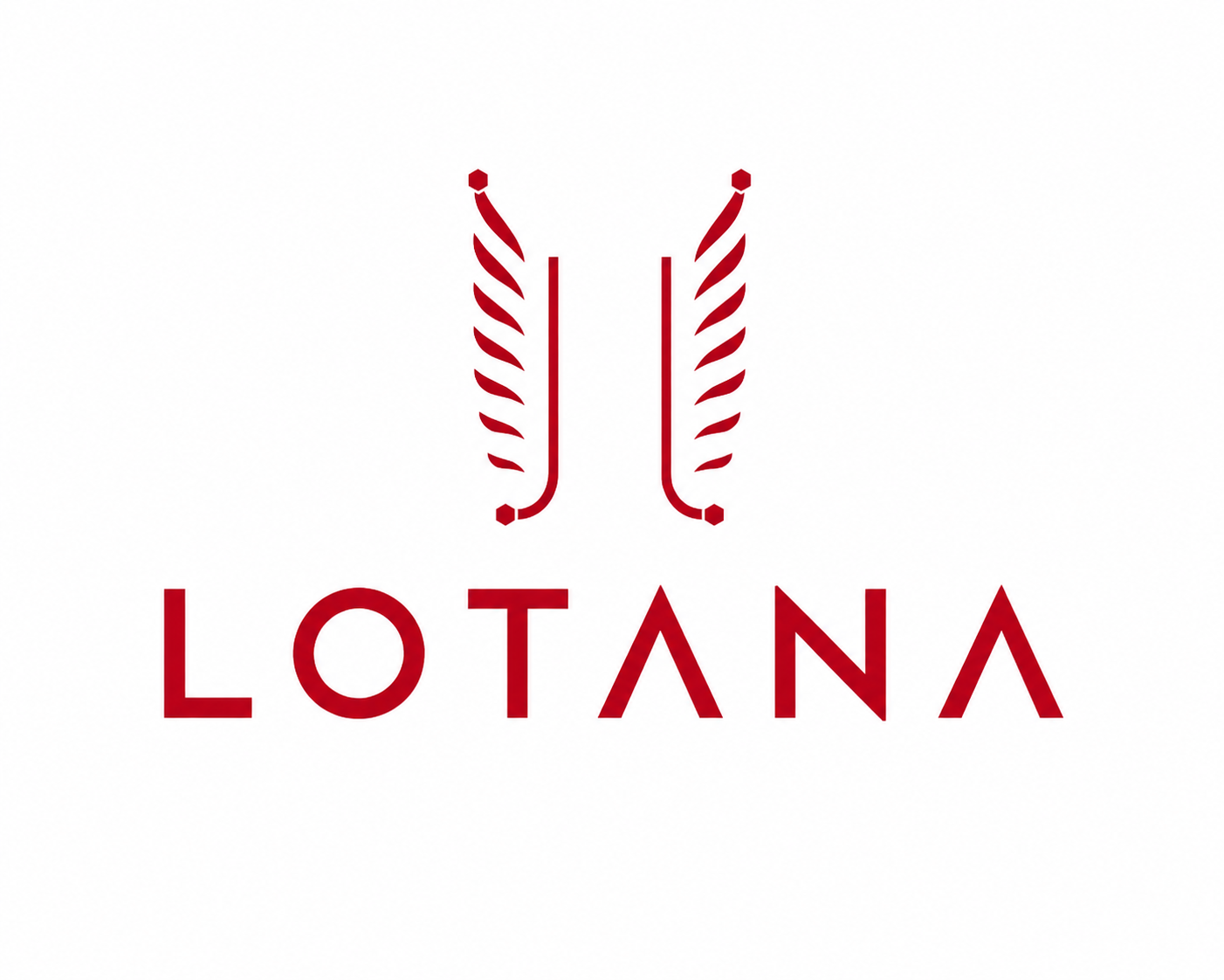 Logo Lotana ze skrzydłami husarii